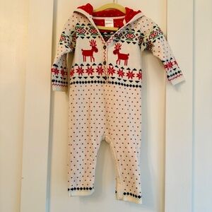 Hanna Anderson Reindeer Onesie